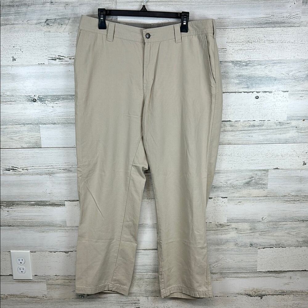 Columbia Men’s Khaki Pants Size 36 X 30 Beige Outdoor Hiking Sport Straight Fit